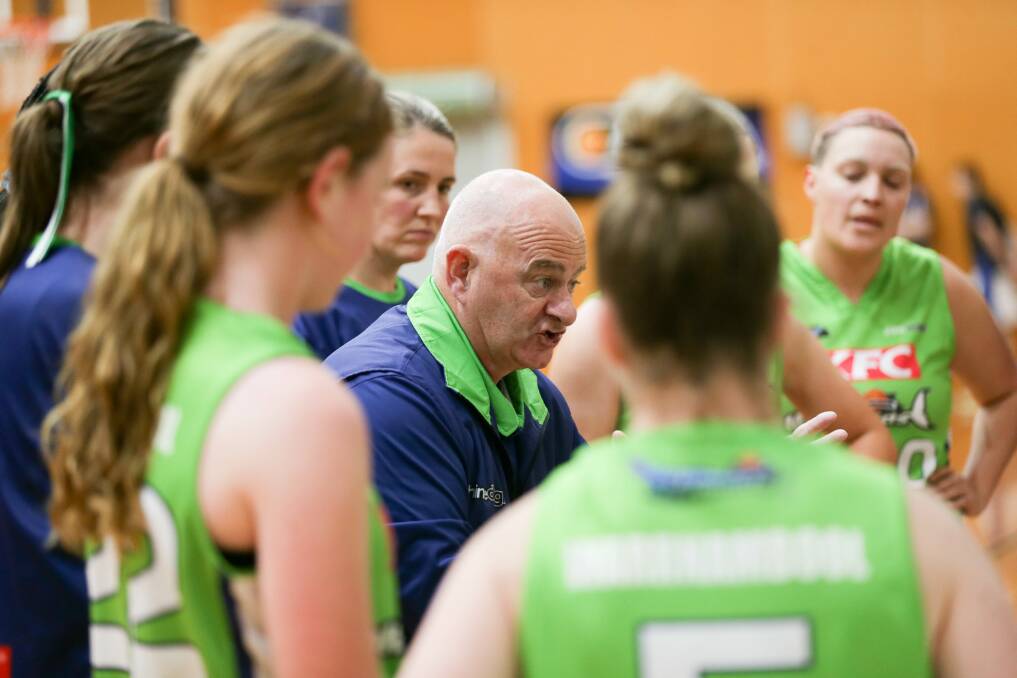 LESSONS: Lee Primmer says his young Warrnambool Mermaids' roster is developing with each game. Picture: Chris Doheny