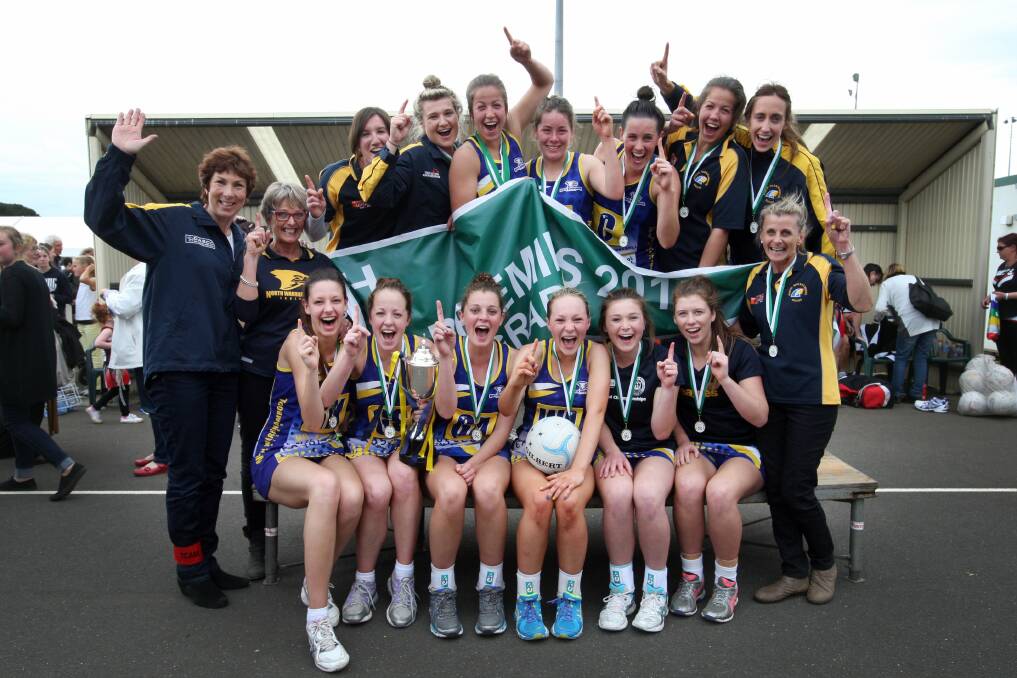 FINALLY: North Warrnambool Eagles won its first A grade flag in 2013. It came into the competition in 1997. 