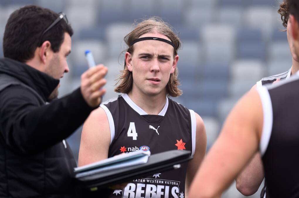 STATE LEAGUE: Jett Bermingham played for GWV Rebels before committing full-time to North Warrnambool Eagles. Picture: Adam Trafford 