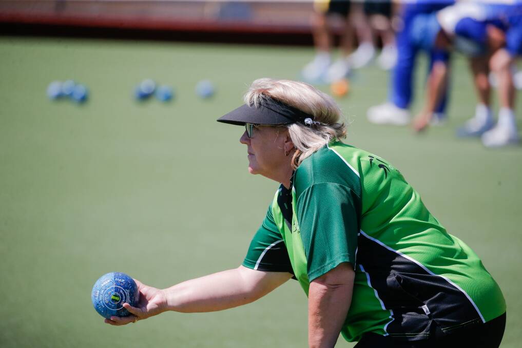MAKE IT HAPPEN: Julie Dosser would love to see world-class lawn bowls played in Warrnambool. Picture: Anthony Brady 