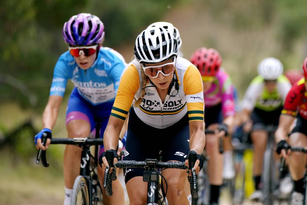 NEXT CHALLENGE: Australian road race champion Nicole Frain will compete in the inaugural Lochard Energy Women's Warrnambool Cycling Classic later this month. Picture: Getty Images 