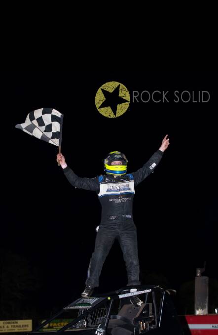 NUMBER ONE: Alex Ross is the current Victorian wingless sprint champion. 