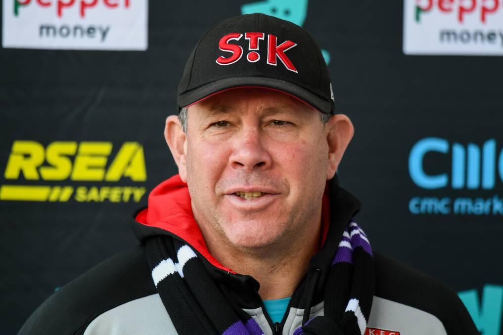 LEADING THE WAY: Brett Ratten has made a bright start to his coaching stint at St Kilda. Picture: Morgan Hancock 