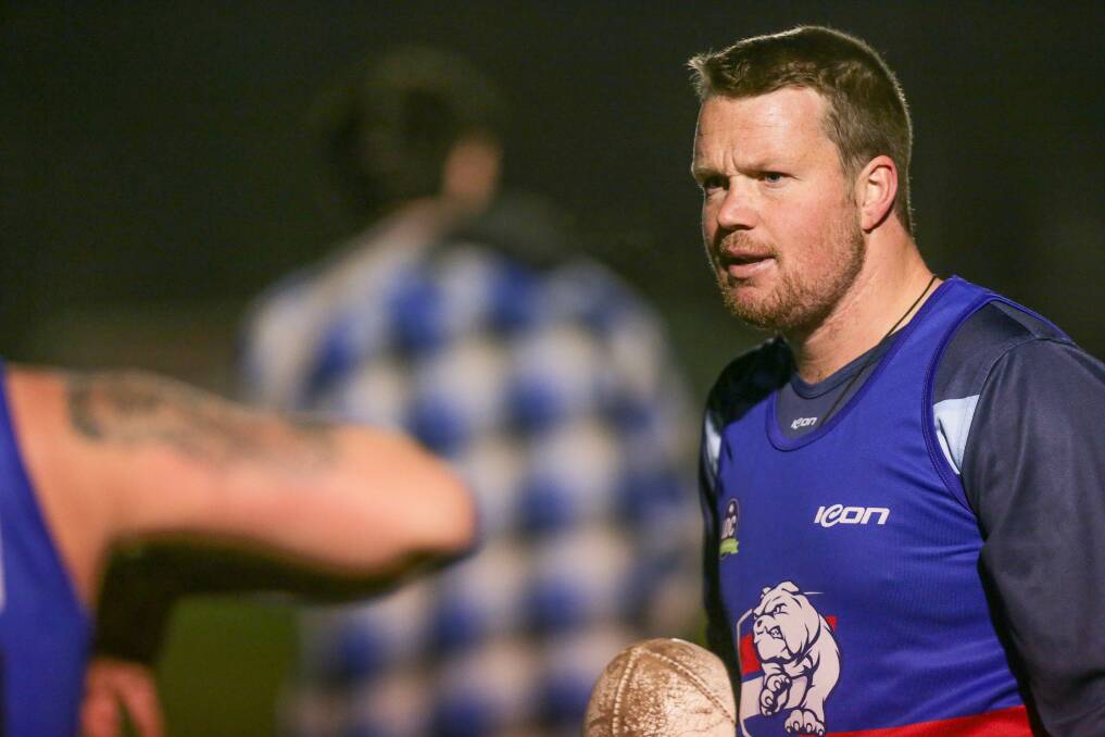 READY AND WILLING: Panmure coach Chris Bant said his senior footballers were pleased a plan was in place. Picture: Chris Doheny 