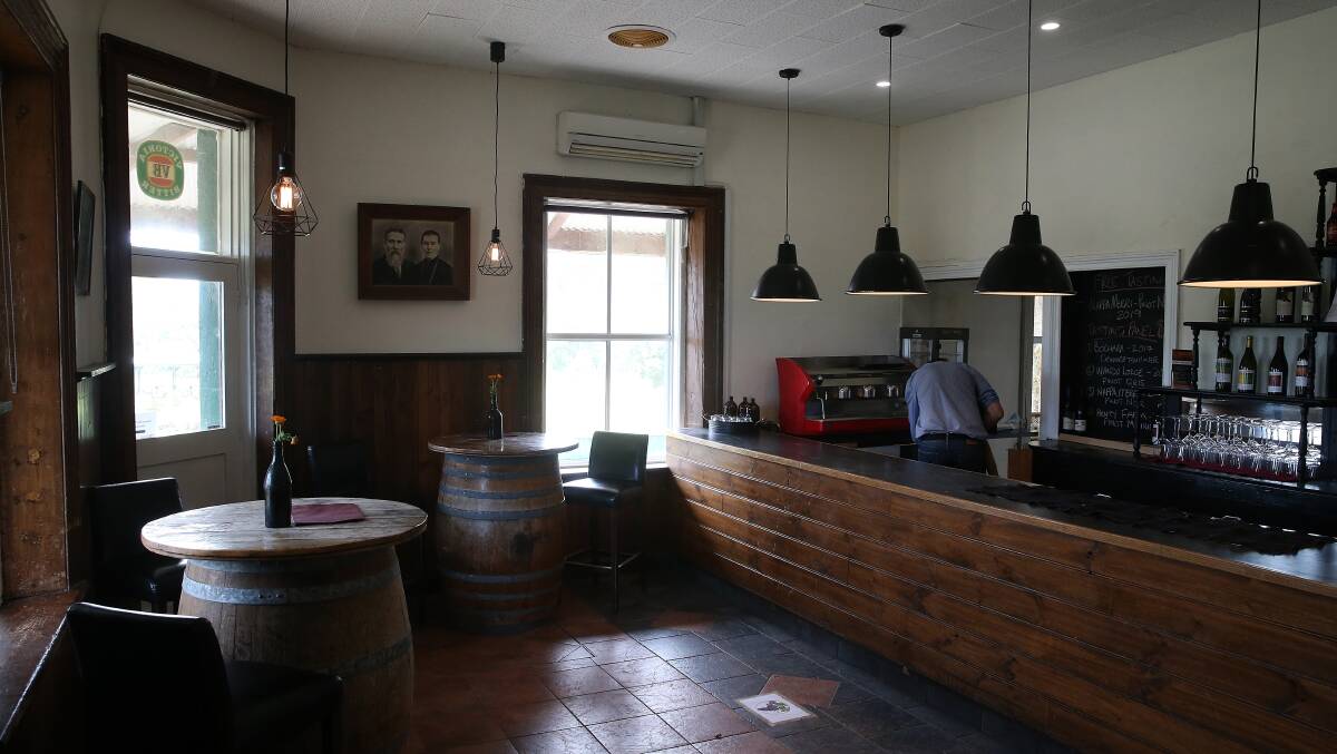 Inside the Hawkesdale Hotel. Picture: Mark Witte