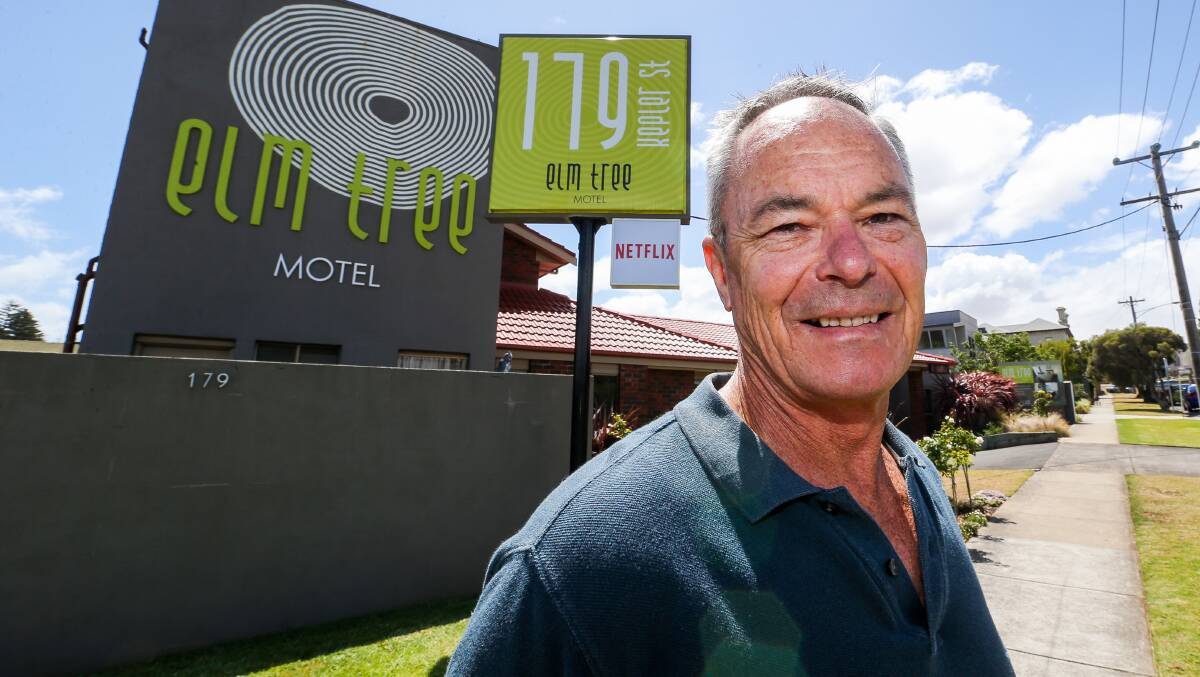 Elm Tree Motel owner David Sargent said he lost $500 worth of bookings after the state government re-enforced stage tree restrictions. Picture: Anthony Brady 