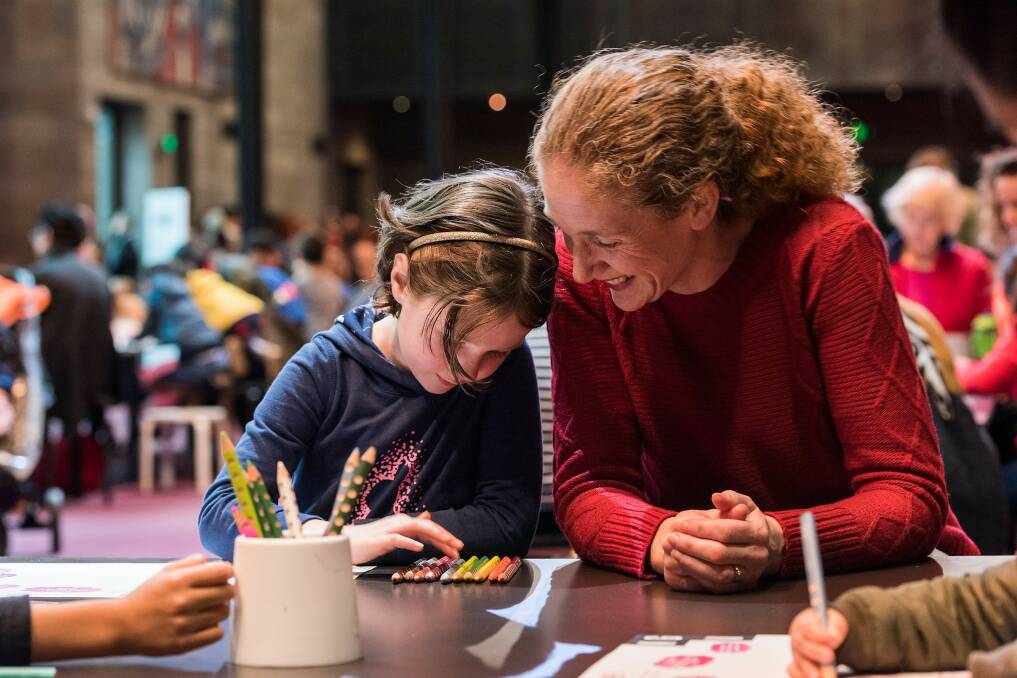 Warrnambool Art Gallery will become a creative hub for children as Melbourne's National Gallery of Victoria (NGV) sets up camp for a week of workshops. 