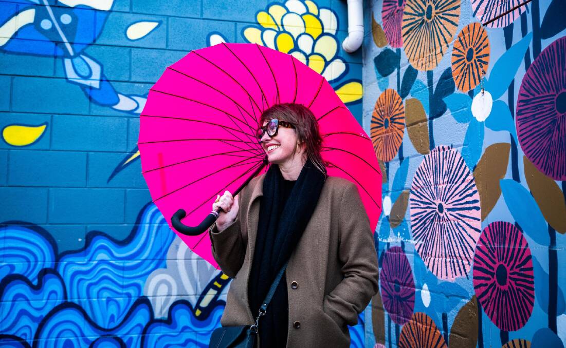 COLOURFUL SERIES: Ella Webb created a complimentary street map for the Story Town's latest podcast series, Warrnambool Street Art Podcast Tour, which guides listeners through the street art across the city. 