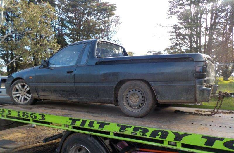 HELP: Anyone overtaken by this vehicle on the Castle Carey Road between Mortlake and Camperdown mid-Sunday morning is asked to contact the Terang Police Station. Picture: Supplied.