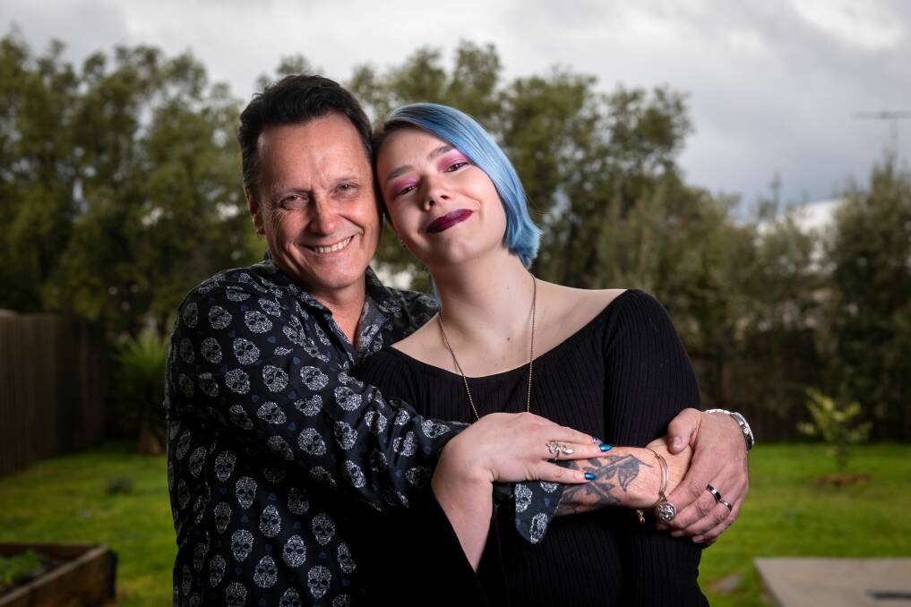 HOPEFUL: Andy Meddick and Eden are advocating for the change as it would make life easier for Eden and the rest of his transgender community. 
