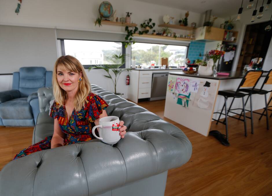Port Fairy's Amy Armstrong has given up alcohol. Picture: Anthony Brady