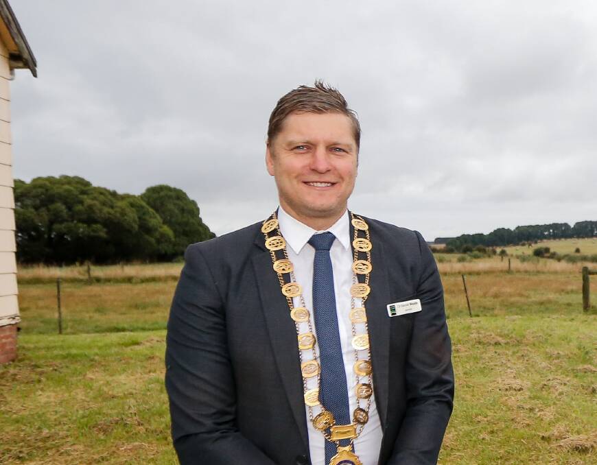 Moyne Shire Council mayor Daniel Meade. Picture: Anthony Brady.
