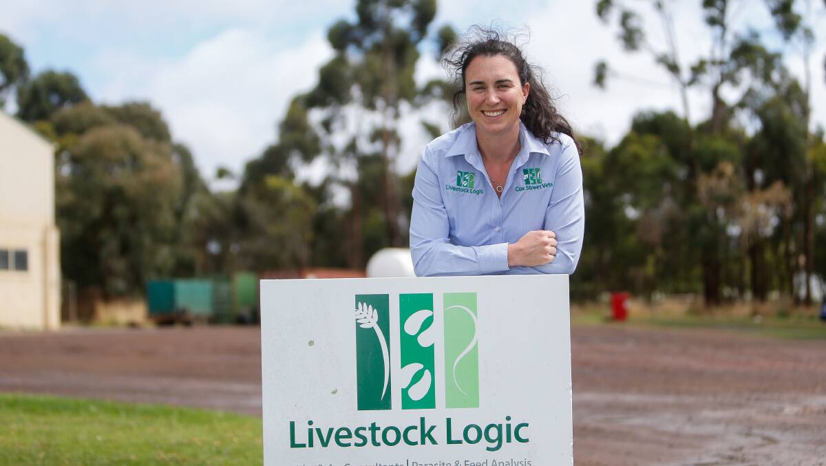 Livestock Logic clinic lead Lexie Leonard. Picture: Anthony Brady