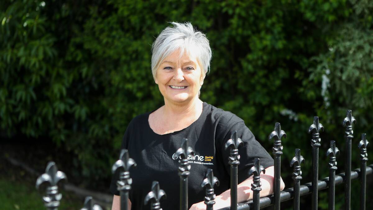 SUPPORT: Lifeline community engagement worker Linda Holland believes everyone over 15 should undergo suicide and mental health training. Picture: Morgan Hancock 