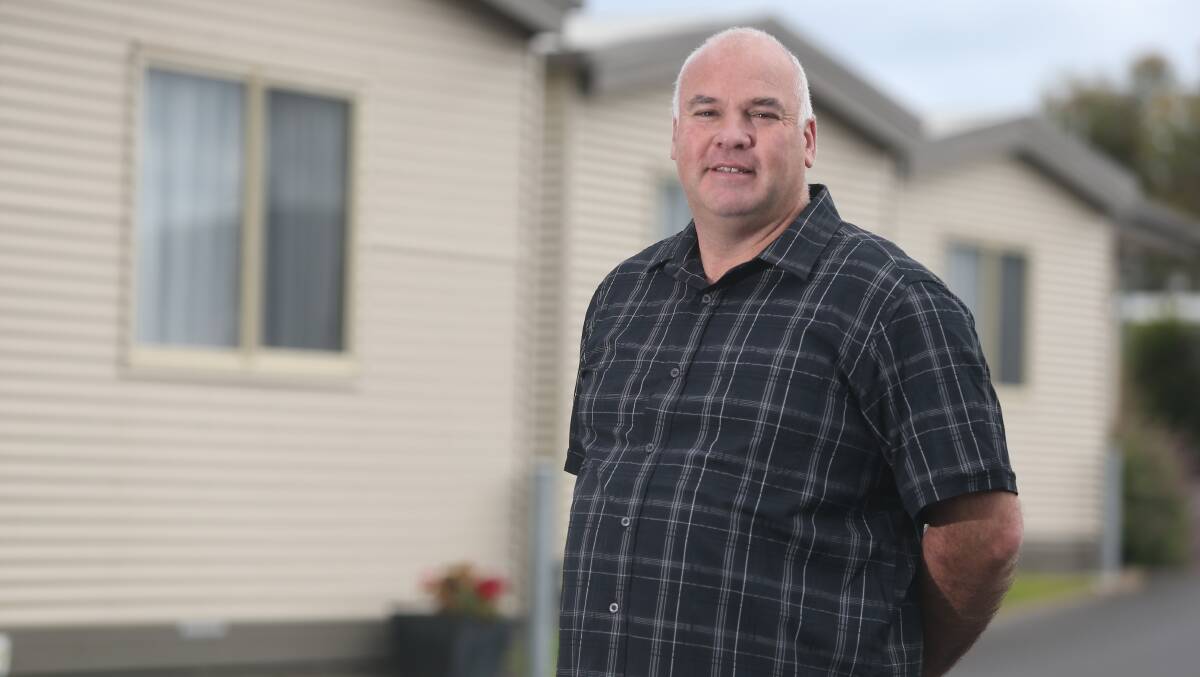 Steve Moore, owner of Warrnambool Holiday Park and Motel. Picture: Mark Witte