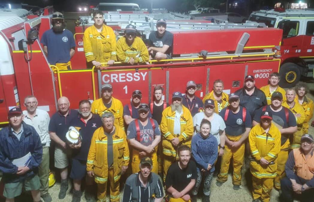 HOME NOW: Southwest Strike team deployment before fighting fires in Gospers Mountain, New South Wales. 