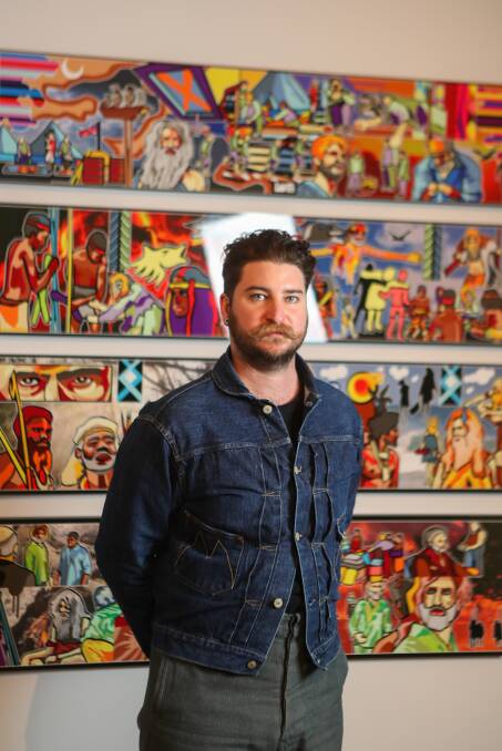 Aaron Bradbrook was recently appointed curator of exhibitions and outreach. Picture: Morgan Hancock