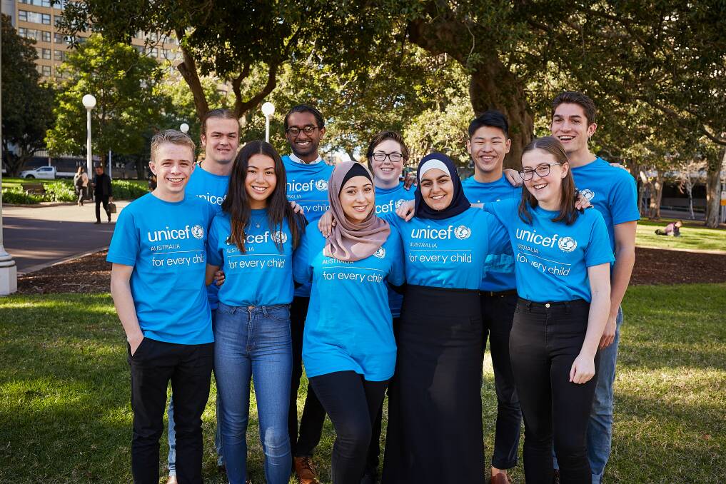 ADVOCATING FOR CHANGE: Emily Abbott has been named as one of 10 Australian UNICEF Young Ambassadors.