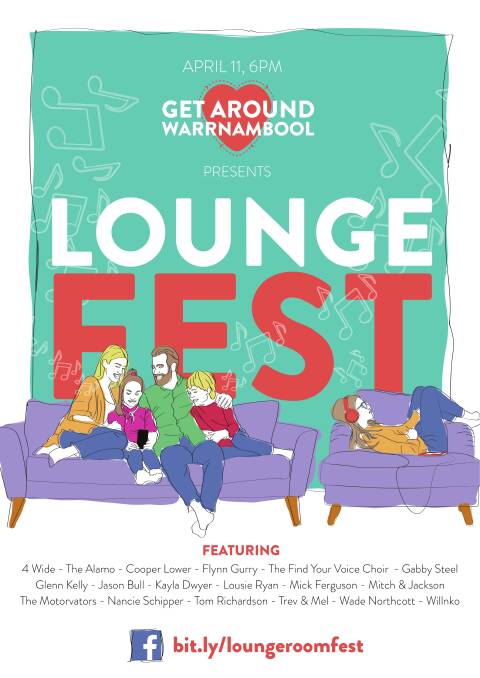 Get Around Warrnambool - Lounge Fest is bringing Warrnambool musicians together. 