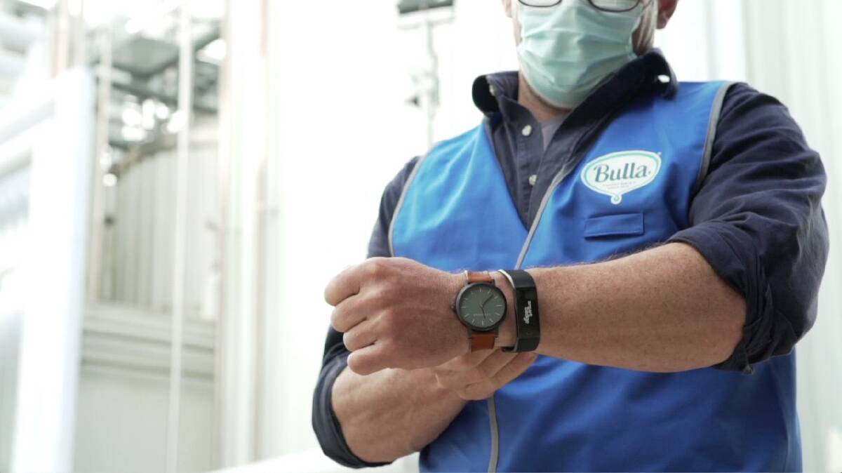 Bulla Dairy Foods aims to avoid another outbreak with wristbands