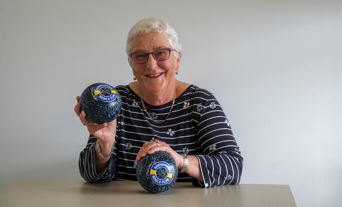 ACTIVE ROLE: Now a keen lawn bowl participant and administrator, Liz Lenehan used to play golf and squash. Picture: Rob Gunstone