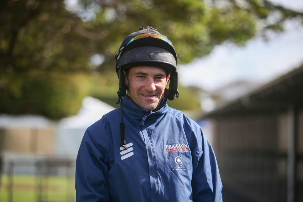 SUPER-KEEN: Champion jumps jockey Steve Pateman says he really missed riding while rehabbing a broken leg. Picture: Amy Paton