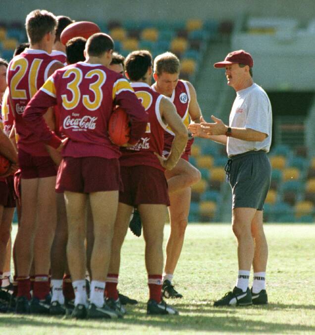 MENTOR:  Ex-Sydney, Melbourne, Richmond and Brisbane coach John Northey taught Battistello plenty. Picture: Col Townsend