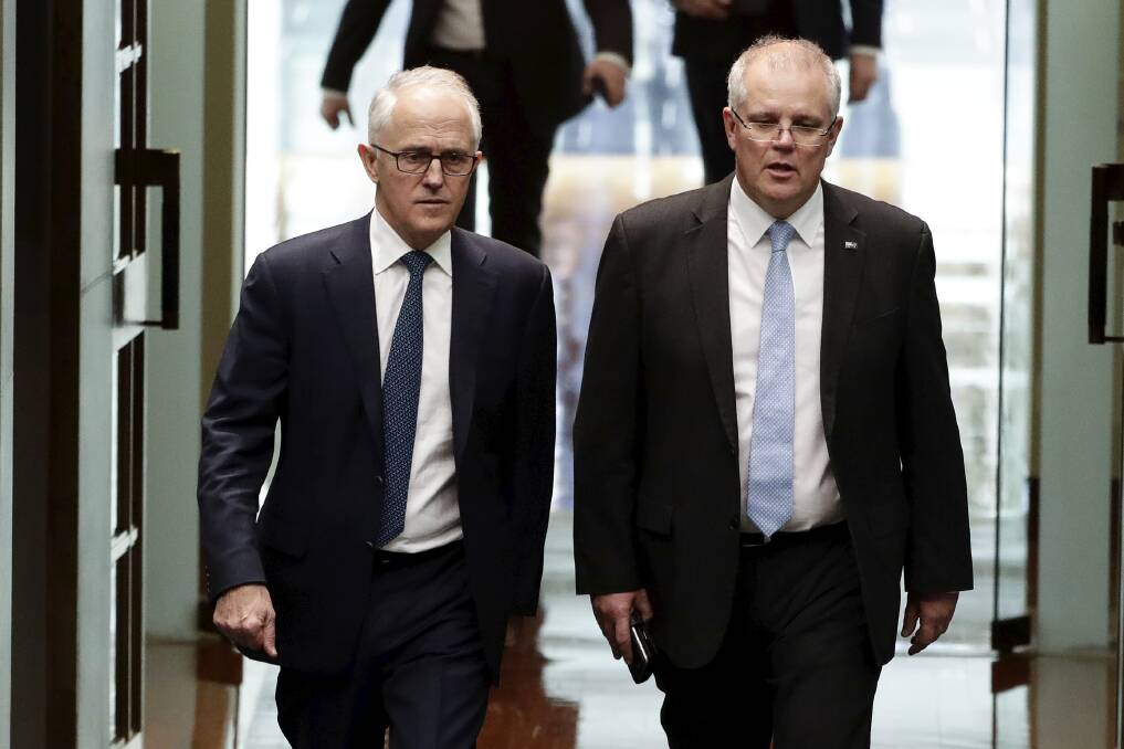 PRESSURE: Since taking over from Malcolm Turnbull, Scott Morrison has left himself open to attacks. Picture: Alex Ellinghausen