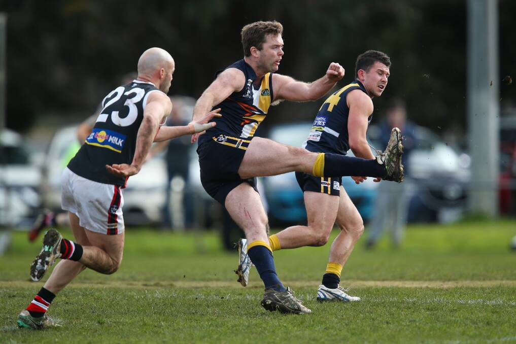 UNLUCKY: North Warrnambool veteran Ben Mugavin says the Eagles' form hasn't been as bad as their record suggests. Picture: Morgan Hancock 