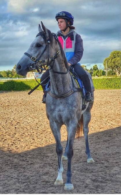FUTURE FOCUS: Heidi Gillie has her sights set on becoming a mature-aged apprentice jockey for the training team of Ciaron Maher and David Eustace. Picture: Supplied