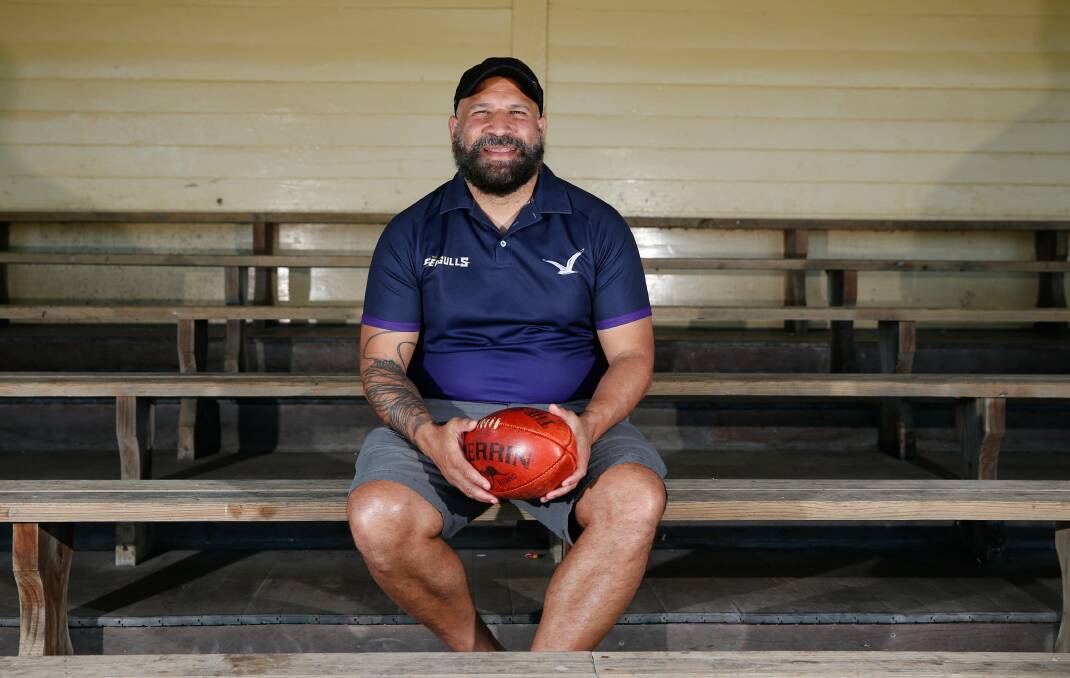 LEADER: First-year Port Fairy coach Winis Imbi is looking forward to the return of Hampden League footy. Picture: Mark Witte