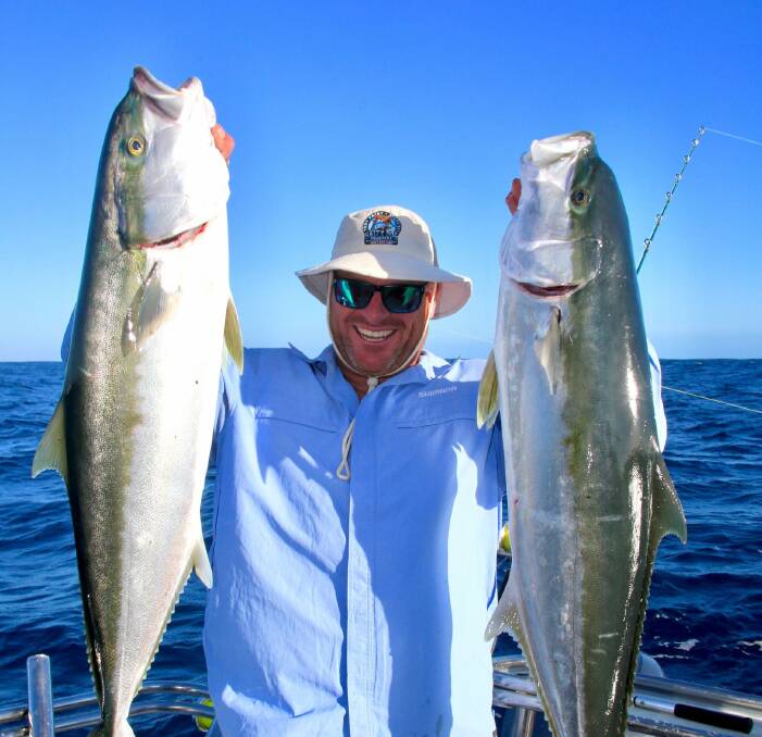 REAL BEAUTIES: The regal-looking kingfish are the main target for many a keen angler over the summer period. Picture: Salty Dog Charters
