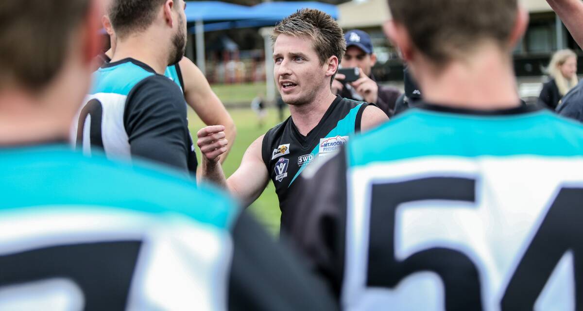 IN CHARGE: Ben Walsh says he is enjoying his first season as Kolora-Noorat's senior coach, having served as an assistant. Picture: Christine Ansorge
