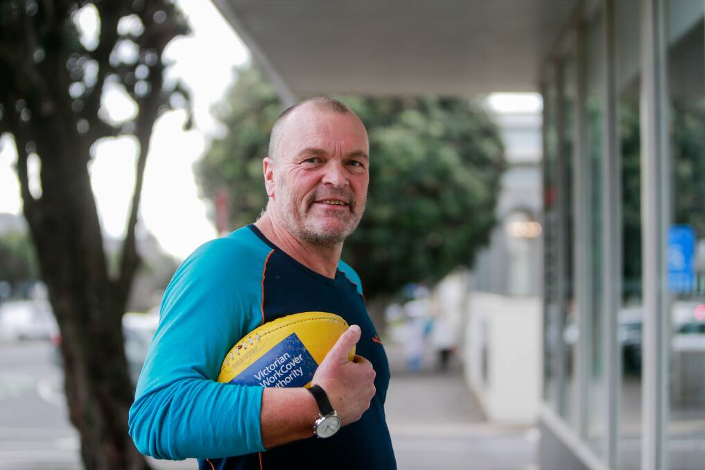 ROLE: Peter Martin says he wasn't much of a player himself, but he's been a loyal Port Fairy servant for more than 20 years. Picture: Anthony Brady