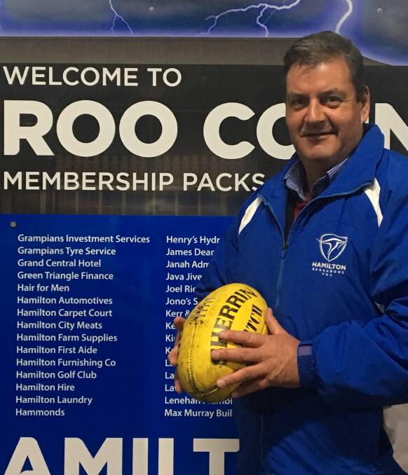 LEADERSHIP: After a long playing career, Craig Pertzel is now football director for the Hamilton Kangaroos.