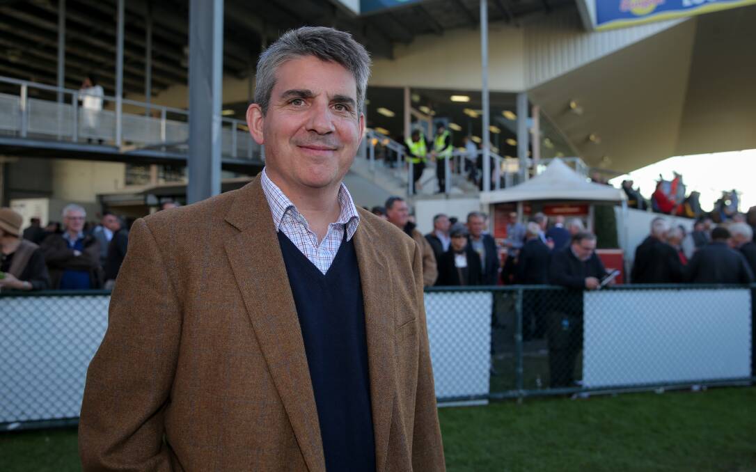 SURPRISED: Racing Victoria chief Giles Thompson says there's no plan to ramp up prizemoney for the Warrnambool carnival. Picture: Rob Gunstone