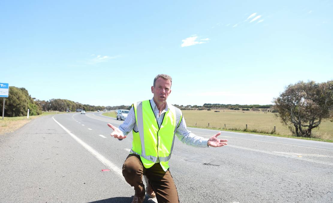 Member for Wannon Dan Tehan wants more funding for roads in the federal budget.
