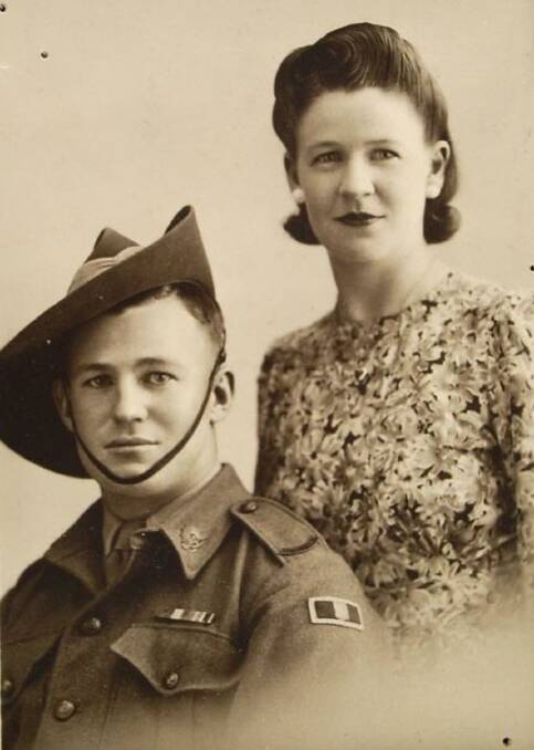 New life: Jim Britnell with wife Norma settled in the south-west after the war.