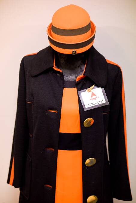 One of the Ansett staff uniforms.