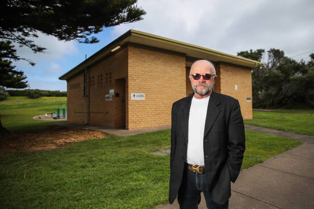 Cr Richard Ziegeler labelled the toilet block at McGennans car park entrance "an embarrassment". It is finally being replaced after a tender was awarded this week.
