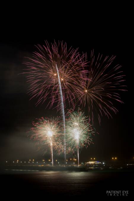 Perry Cho from Patient Eye Imaging took these spectacular fireworks shots on Warrnambool's breakwater on New Year's Eve.