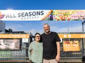 Kim and Corey Sordello are the new owners of All Seasons Nursery in Lava Street. Picture by Anthony Brady