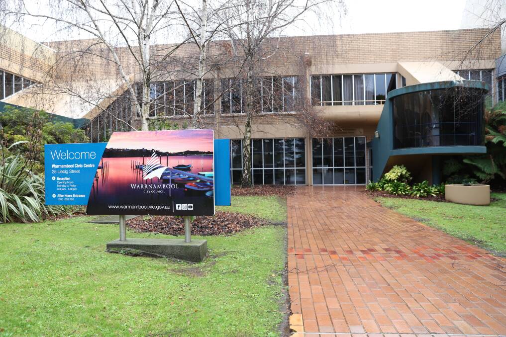 Warrnambool's Civic Centre is among the council buildings being reviewed.
