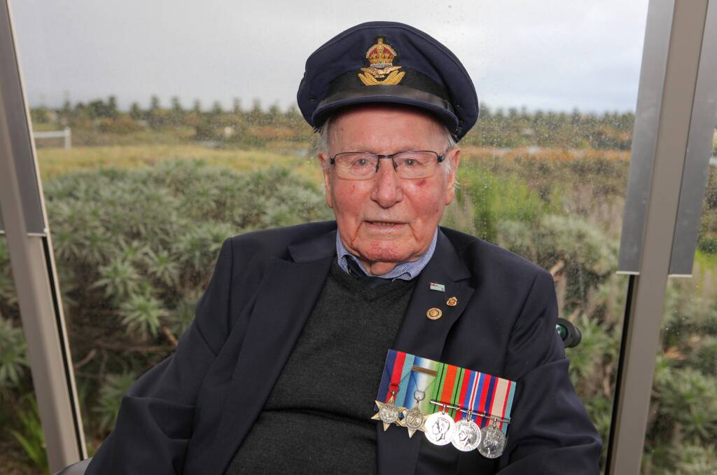 SOLDIER: World War II veteran Bill Sinclair flew cover support with the RAF during the D-Day landings. Picture: Rob Gunstone