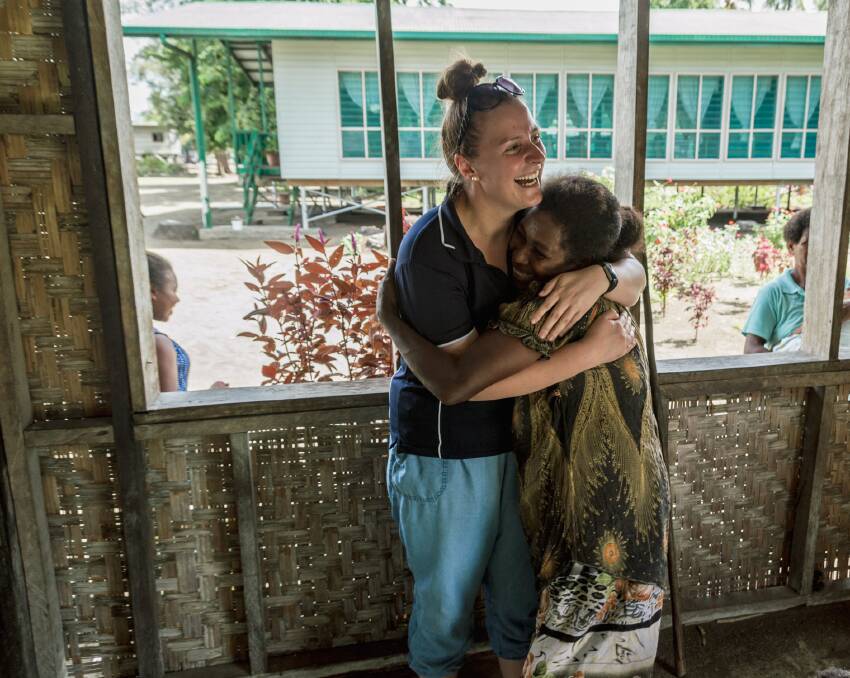 Embracing PNG: Rachel Bakker has a heart for helping the people of Papua New Guinea.