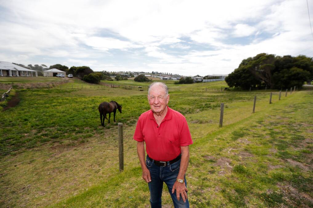 Disappointed: Frank Beattie was one of seven objectors to a plan to turn rural land along the Merri River into a housing subdivision.