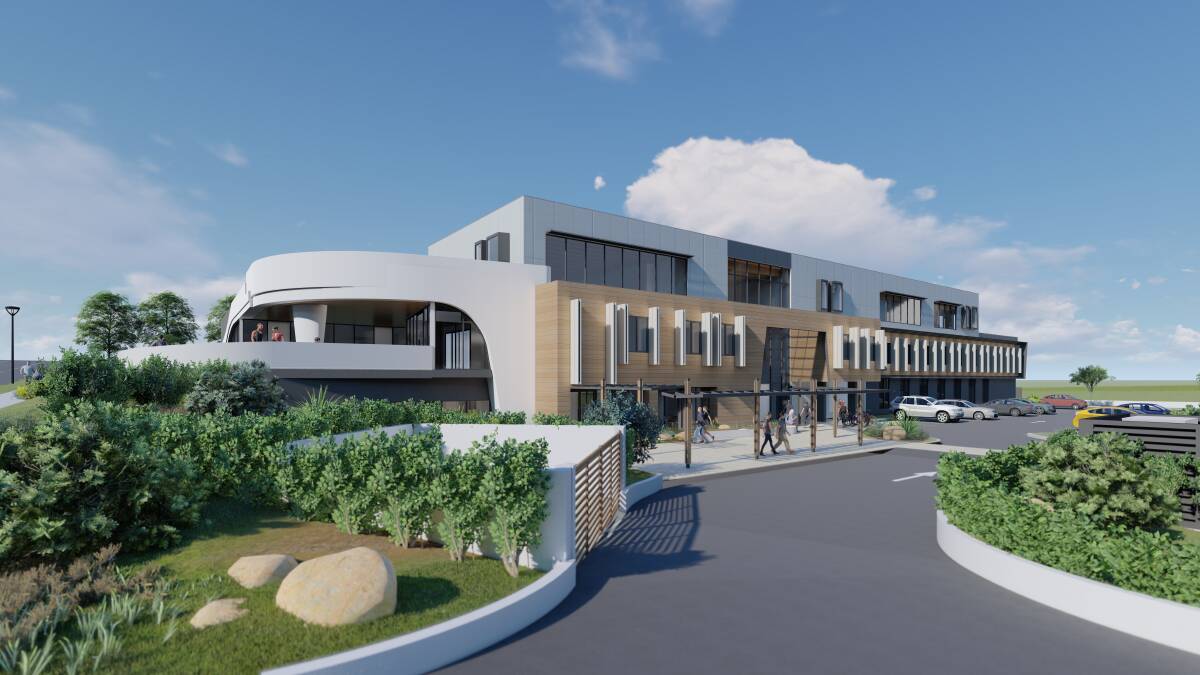 New look: Lyndoch has unveiled new plans for its medical centre which has officially begun construction.
