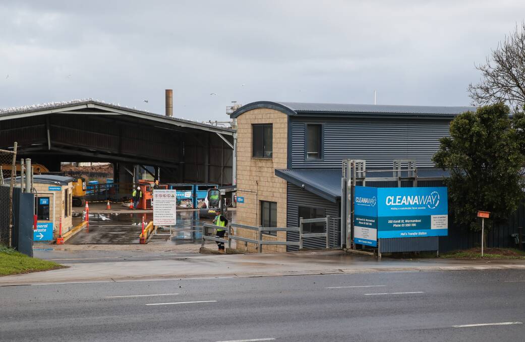 In demand: Cleanaway's Koroit Street facility has applied for permission to become a 24-hour operation. Picture: Morgan Hancock