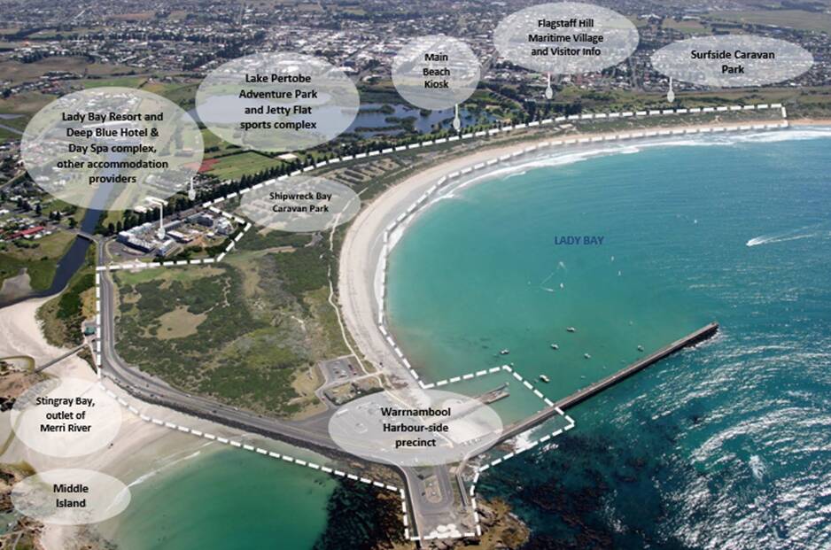 The council is keen to develop a 'big picture' plan for the foreshore. Picture file