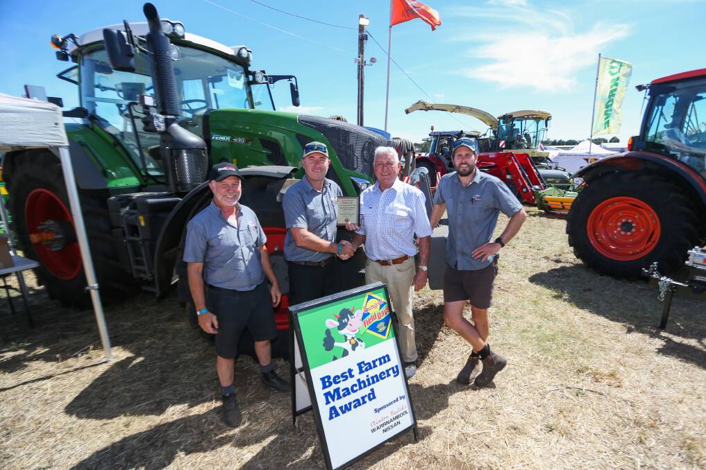 Pat Gleeson at the ACME field days.